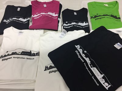 Textildruck im Transferverfahren auf T-Shirts - gefertigt von Rodath Werbetechnik